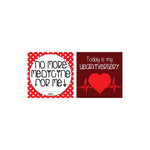 Three Little Tots CHD Heart Warrior Plastic Moment Cards - 
