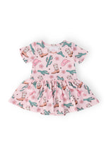 Cactus Cowgirl S/S Twirl Bodysuit - Pink, Baby & Toddler Clothing, Clothing, Dress | Everetts Place