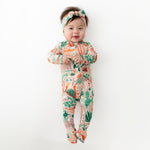 The SoftKnot Bow | Desert Cactus (Beige) by Raising Mama at Everetts Place