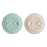 Mushie Silicone Bathtub Drain Stopper Set of 2 Flexible Water Seal Covers - Baby & Toddler > Baby Bathing Drain Stopper