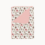 Dreamlet Dream Blanket Camp Paws Pink Triple Layer Bamboo Soft - Apparel & Accessories > Clothing > Baby & Toddler Clothing > Baby & Toddler Sleepwear Dream Blankets