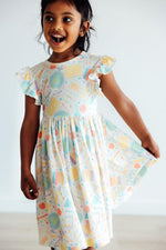 Campus Cutie Flutter Sleeve Twirl Dress by Mila & Rose ® at Everetts Place