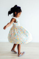 Mila & Rose ® Campus Cutie Flutter Sleeve Twirl Dress Mila Rose Toddler - Everetts Place Boutique - 