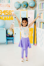 Campus Cutie Short Sleeve Ruffle Tee Mila And Rose Everyday Mila & Rose ® Everetts Place: Online Boutique