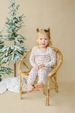 Little Joy Co. Candy Cane Lane 2pc Bamboo Pajamas - Everetts Place Boutique - 