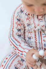 Little Joy Co. Candy Cane Lane Bamboo Zippy Pajamas - Everetts Place Boutique - 