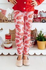 Candy Canes Leggings by Mila & Rose ® at Everetts Place