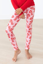 Candy Canes Leggings High Waisted Slim Fit Mila and Rose Mila & Rose ® Everetts Place: Online Boutique