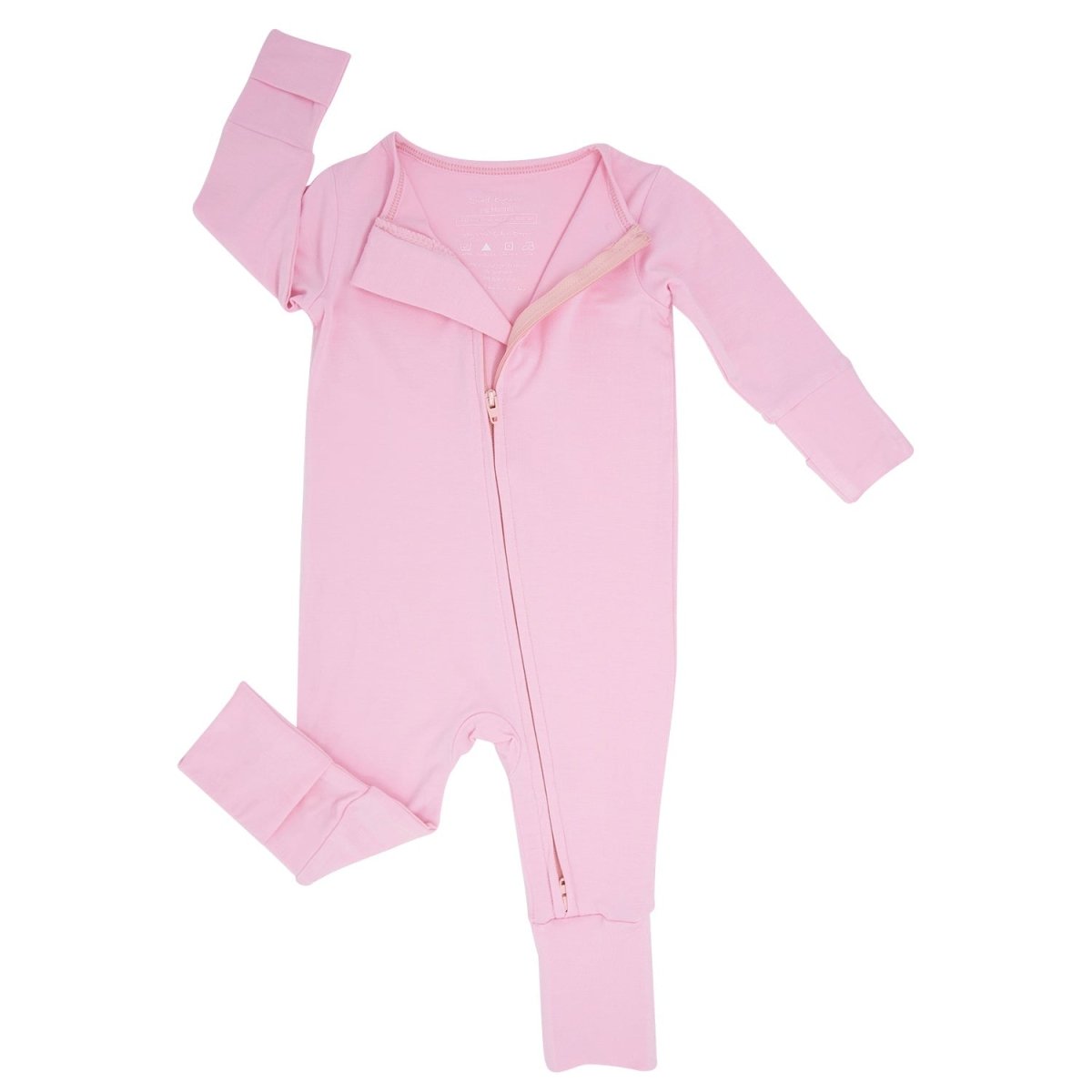 Sweet Bamboo Candy Pink Convertible Romper With Two Way Zip Silky Fabric - Everetts Place Boutique - 