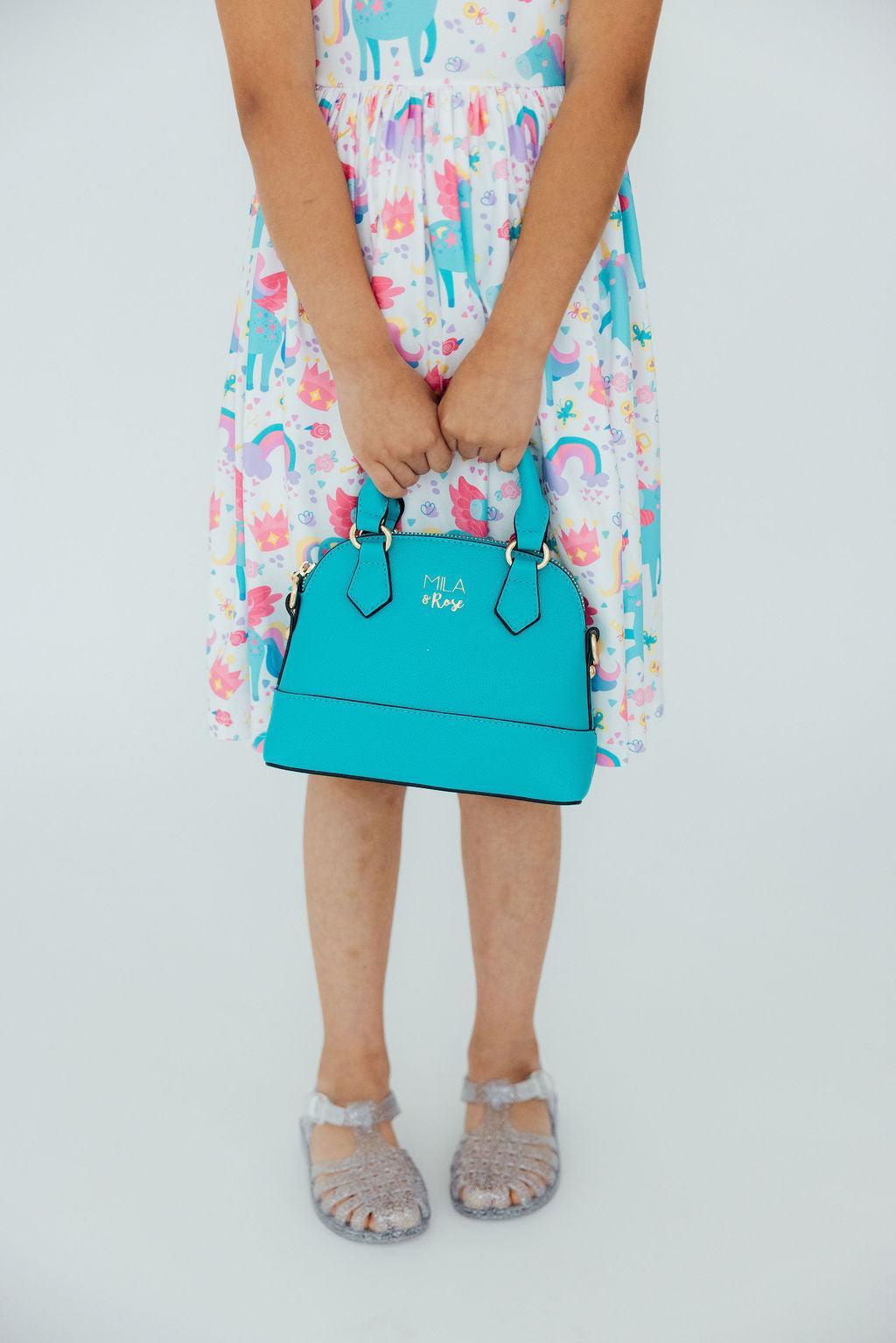 Caribbean Blue Girl's Crossbody Purse by Mila & Rose ® at Everetts Place