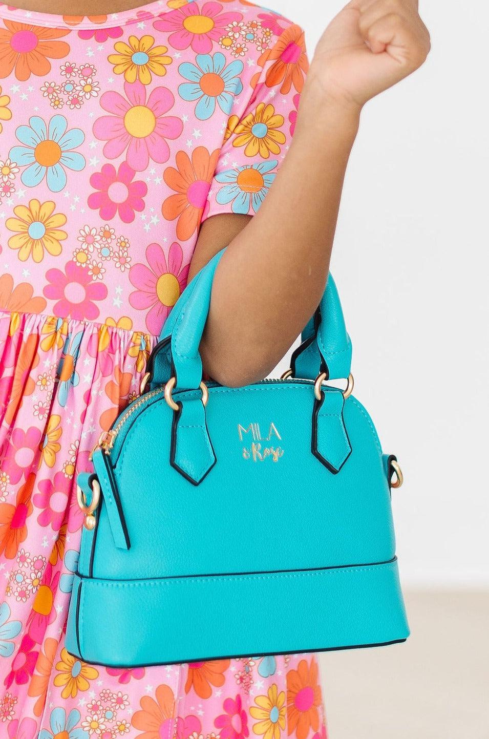 Caribbean Blue Girl's Crossbody Purse by Mila & Rose ® at Everetts Place