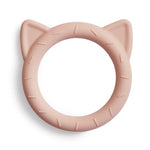 Mushie Cat Teether for Babies Made from Non-Toxic Food Grade Silicone Easy to Grip Safe and Stylish Design - Baby & Toddler > Baby Health > Pacifiers & Teethers teether