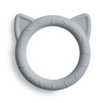 Mushie Cat Teether for Babies Made from Non-Toxic Food Grade Silicone Easy to Grip Safe and Stylish Design - Baby & Toddler > Baby Health > Pacifiers & Teethers teether