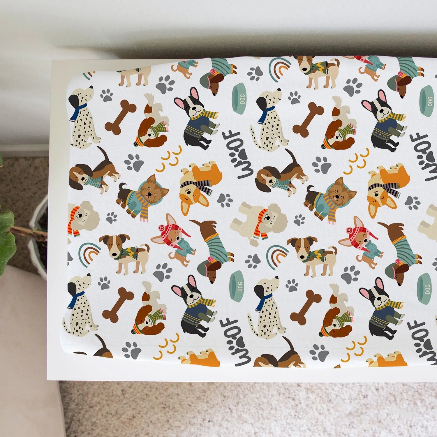 Changing Pad Cover - Snuggle Buddies Honey Lemonade 