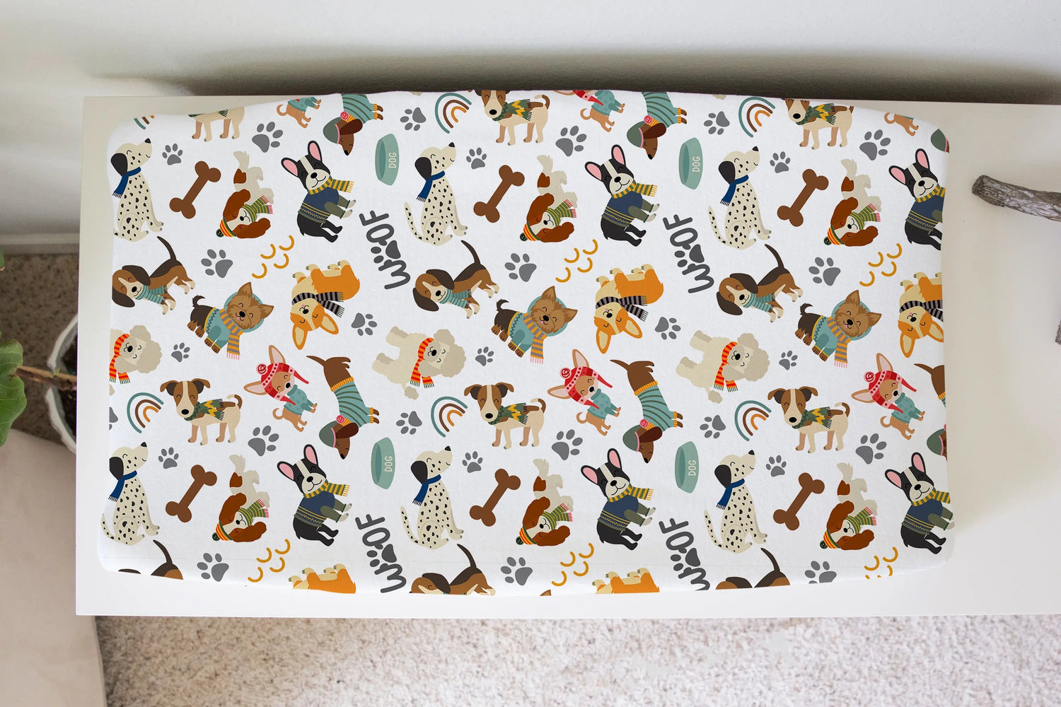 Honey Lemonade Snuggle Buddies Changing Pad Cover with Soft Stretchy Fabric for Babies - Baby & Toddler