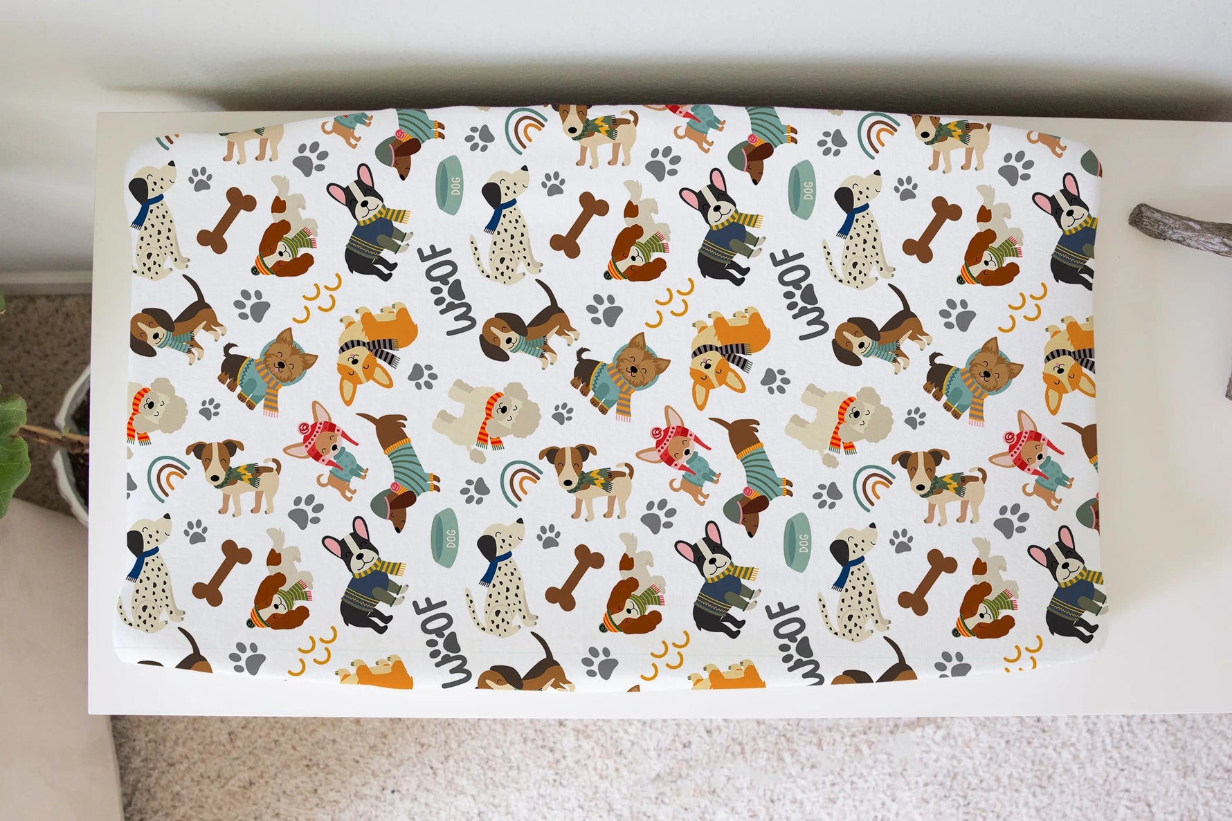 Honey Lemonade Snuggle Buddies Changing Pad Cover with Soft Stretchy Fabric for Babies - Baby & Toddler
