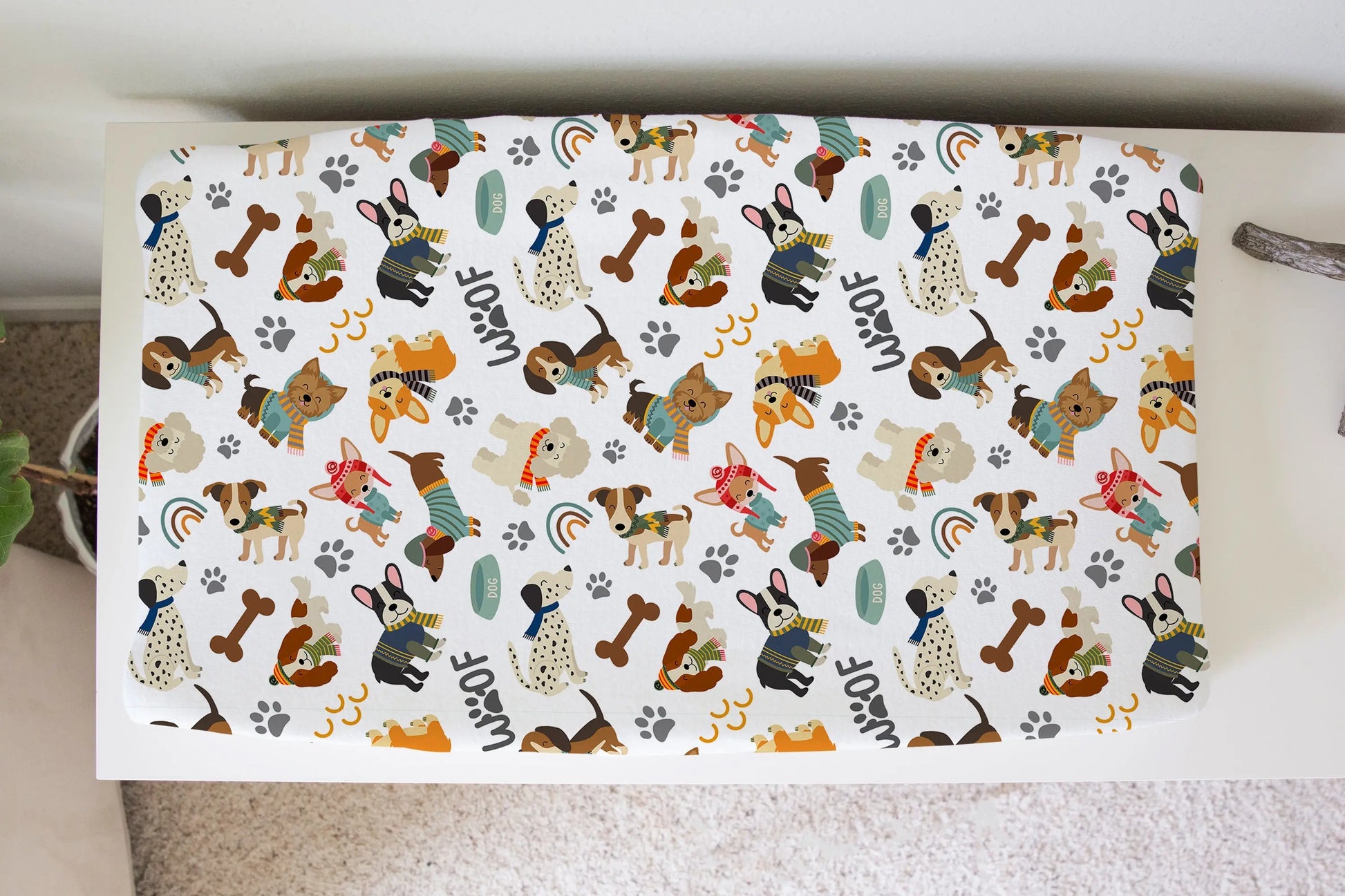 Changing Pad Cover - Snuggle Buddies Honey Lemonade