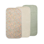 Mushie organic cotton changing pad liners for soft baby comfort