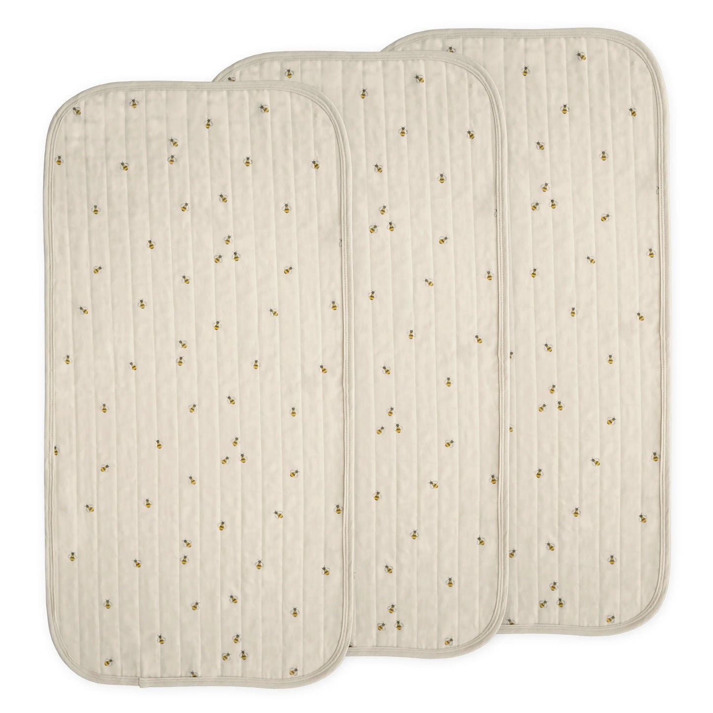 Mushie Organic Cotton Changing Pad Liners with Water Repellent Layer and Bamboo Blend Mushie