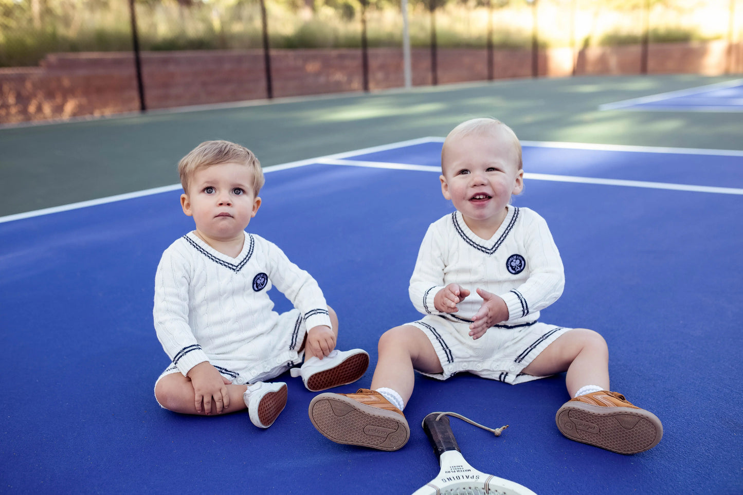 Charlie Lou Baby Varsity Sweater Romper Cozy Fall Outfit Charlie Lou Baby Everetts Place: Online Boutique