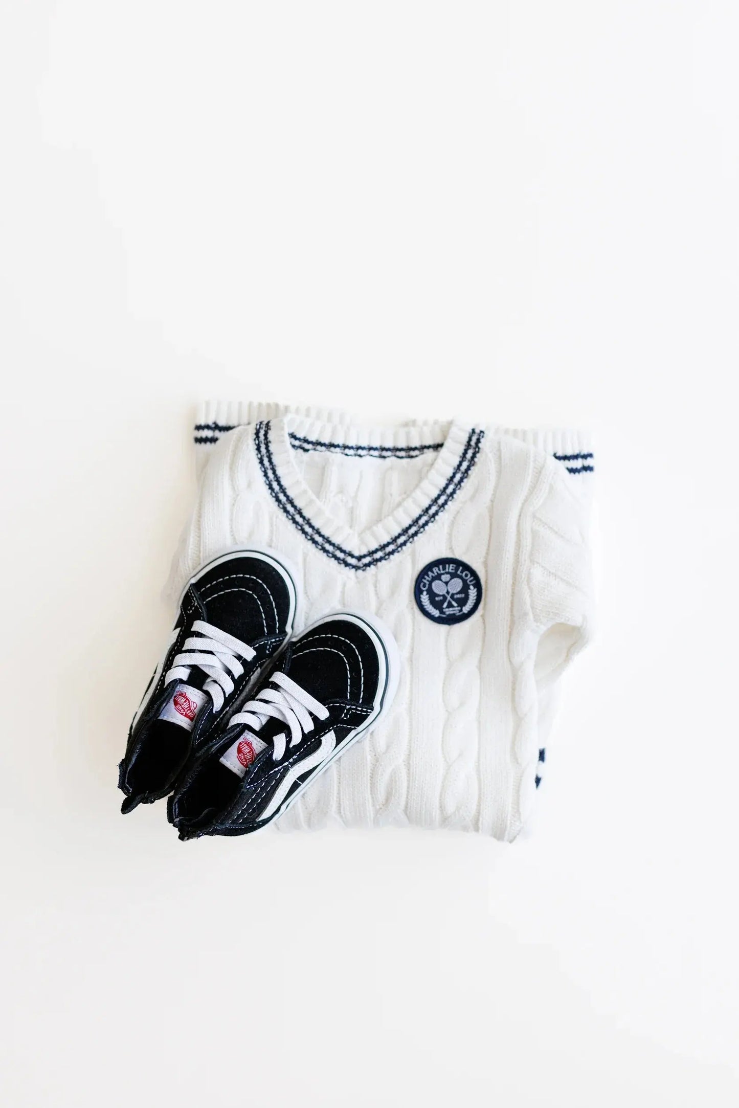 Charlie Lou Baby Varsity Sweater Romper Cozy Fall Outfit Charlie Lou Baby Everetts Place: Online Boutique