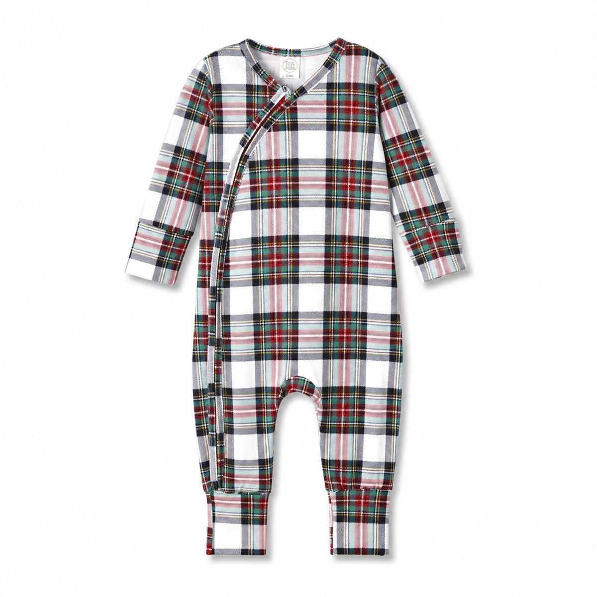 Christmas Plaid Family Matching Soft Bamboo Pajamas by Tesa Babe