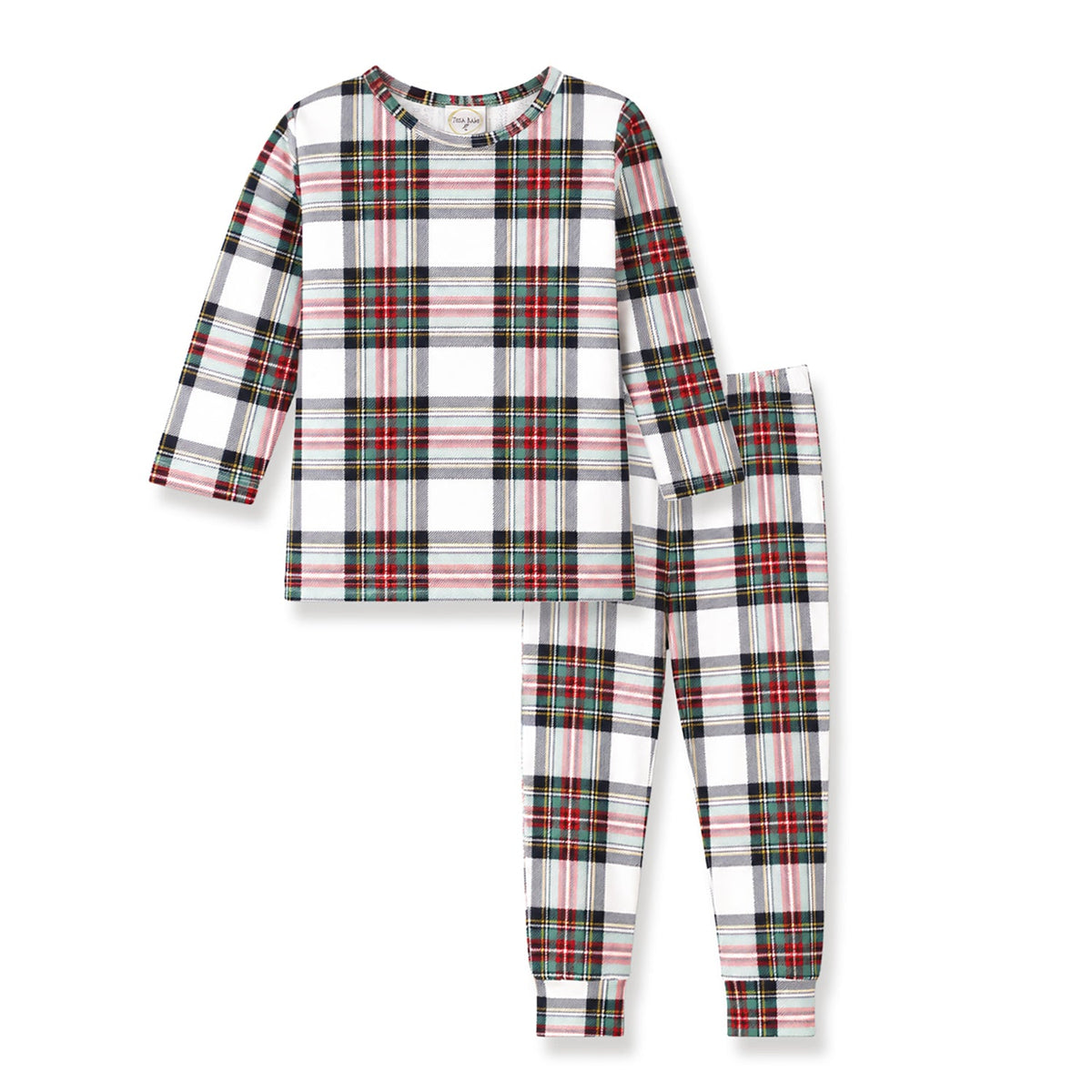 Christmas Plaid Family Matching Soft Bamboo Pajamas by Tesa Babe