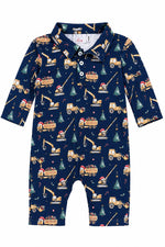 Oh What Fun It Is to Build L/S Polo One-Piece by Mila & Rose ®
