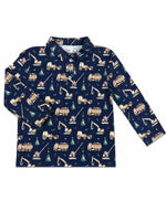 Oh What Fun It Is to Build L/S Polo by Mila & Rose ®