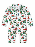 Santa Saurus L/S Polo One-Piece by Mila & Rose ®