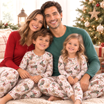Western Christmas Family Matching Bamboo Pajamas - Cowboy by Tesa Babe