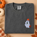 Embroidered Iced Coffee Ghost Crewneck Sweatshirt by Little Joy Co.