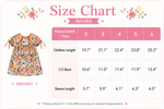Polyester Spandex Girls Dress, Bow Petals Collar by Rylee Faith Designs