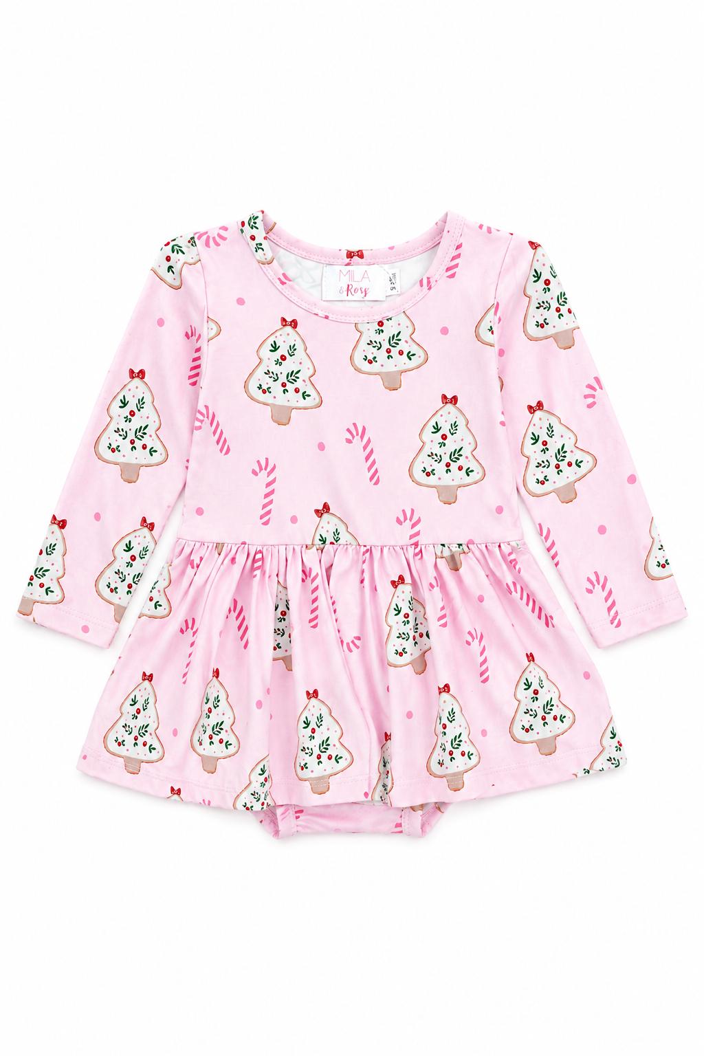Christmas Cookies L/S Twirl Bodysuit by Mila & Rose ®