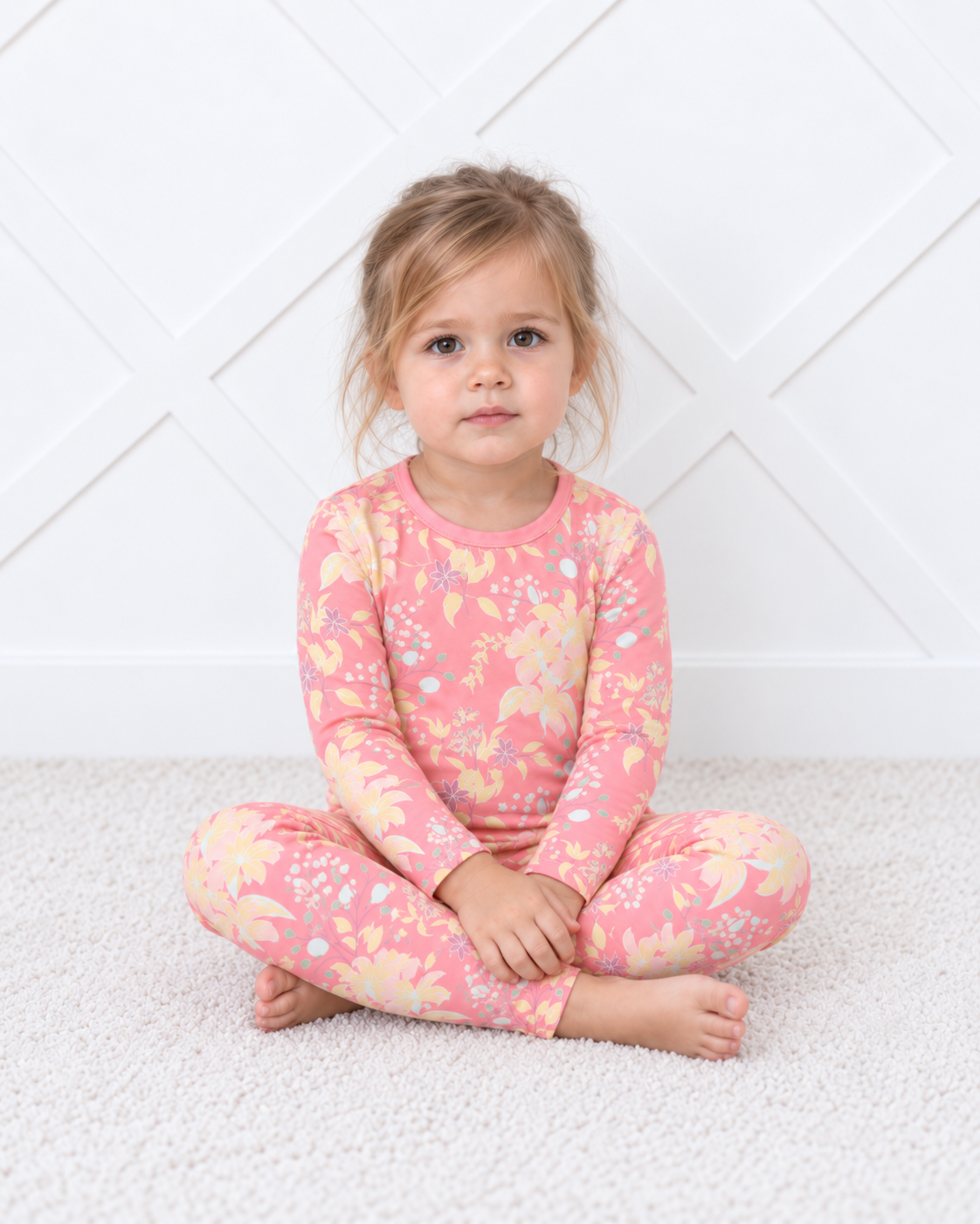 Summer Florals Pink Pajama