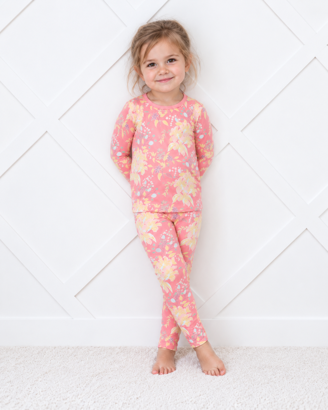 Summer Florals Pink Pajama by Bestaroo