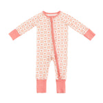 Dreamlet Checkerboard Hearts Convertible Zip Footies Dreamlet - Apparel & Accessories > Clothing > Baby & Toddler Clothing > Baby & Toddler Sleepwear Convertible Zip Footies