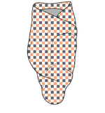 Checkered Boo Halloween, Bamboo Spandex Swaddle Miller & Co. Everetts Place Boutique