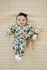 Little Joy Co. Checkered Christmas Organic Cotton Lounge Set - Everetts Place Boutique - 