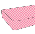 Checkered Pink Firefighter, Crib Sheet Miller & Co. Everetts Place Boutique