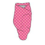 Checkered Pink Sheriff, Bamboo Spandex Swaddle Miller & Co. Everetts Place Boutique