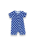 Checkered Police Patrol, Musician, Romper Miller & Co. Everetts Place Boutique