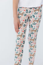 Mila & Rose Cheetah Girl organic baby leggings