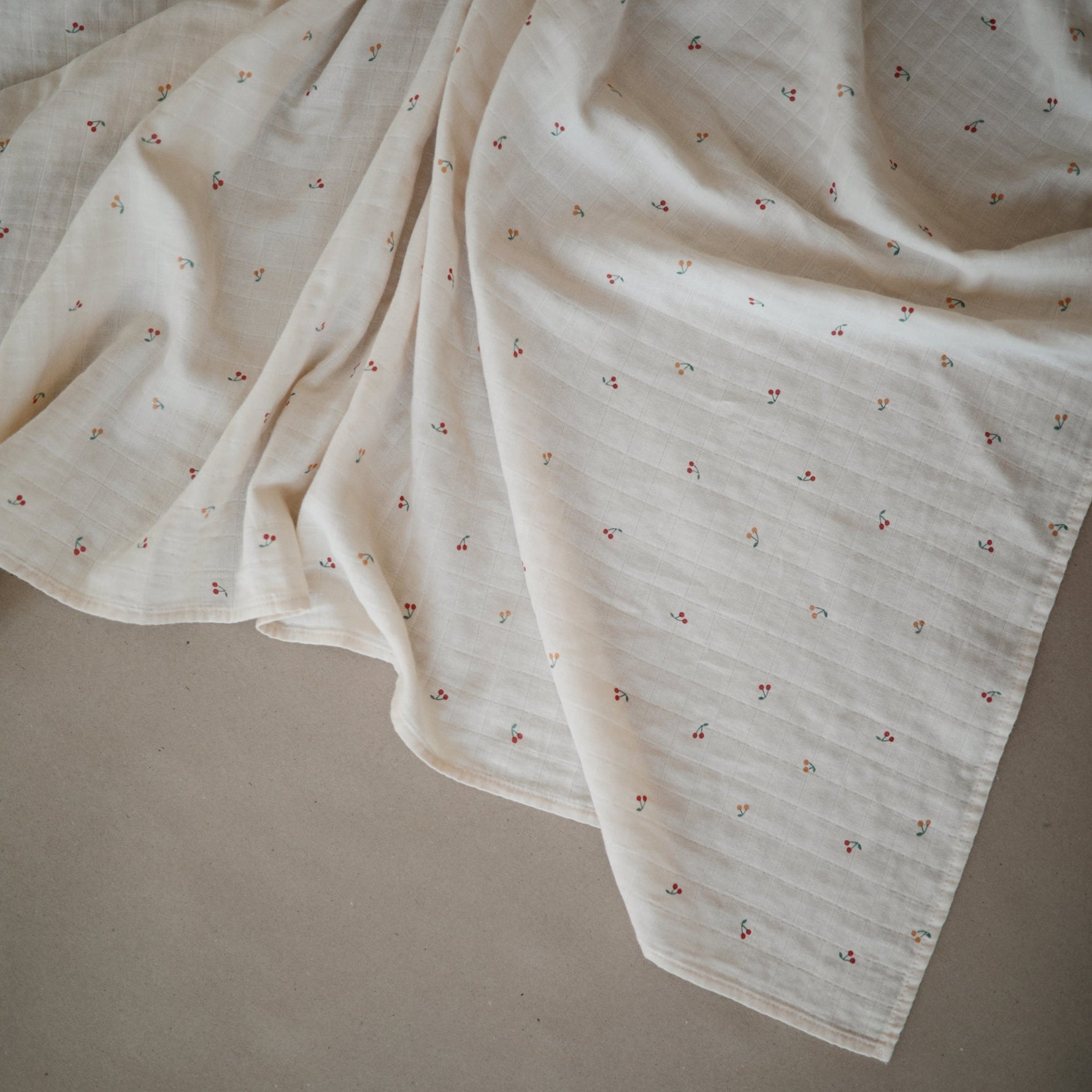 Organic Cotton Muslin Swaddle Blanket by Mushie