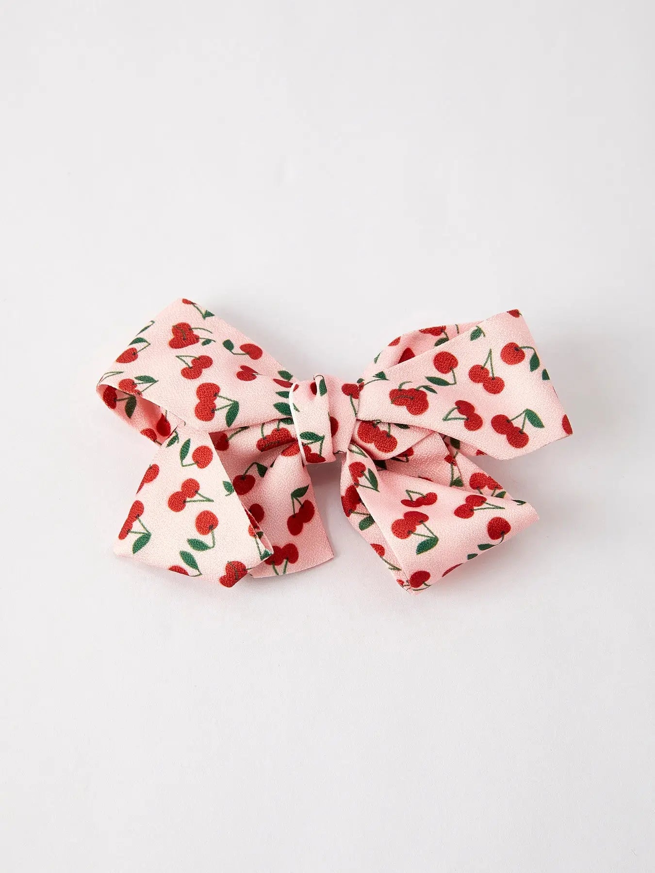 Cherry Bow Hairpin Elegant Hair Accessory for Stylish Hairstyles Rylee Faith Designs Everetts Place: Online Boutique