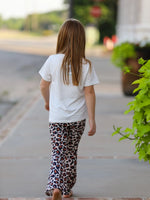 Rylee Faith Designs Cherry Leopard Girls Set - Vibrant Fashion Outfit for Little Fashionistas - Apparel & Accessories > Clothing > Baby & Toddler Clothing > Baby & Toddler Outfits Outfit