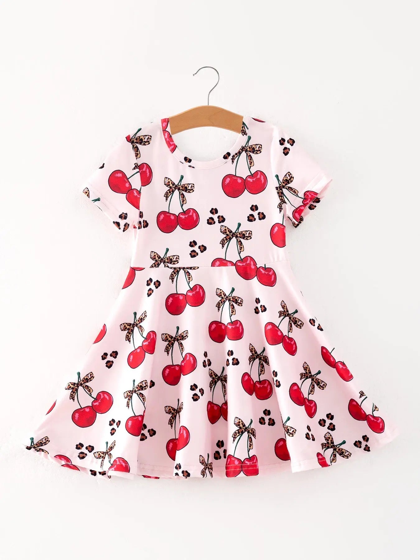 Cherry Milk Silk Girls Dress for Special Occasions and Everyday Wear Rylee Faith Designs Everetts Place: Online Boutique
