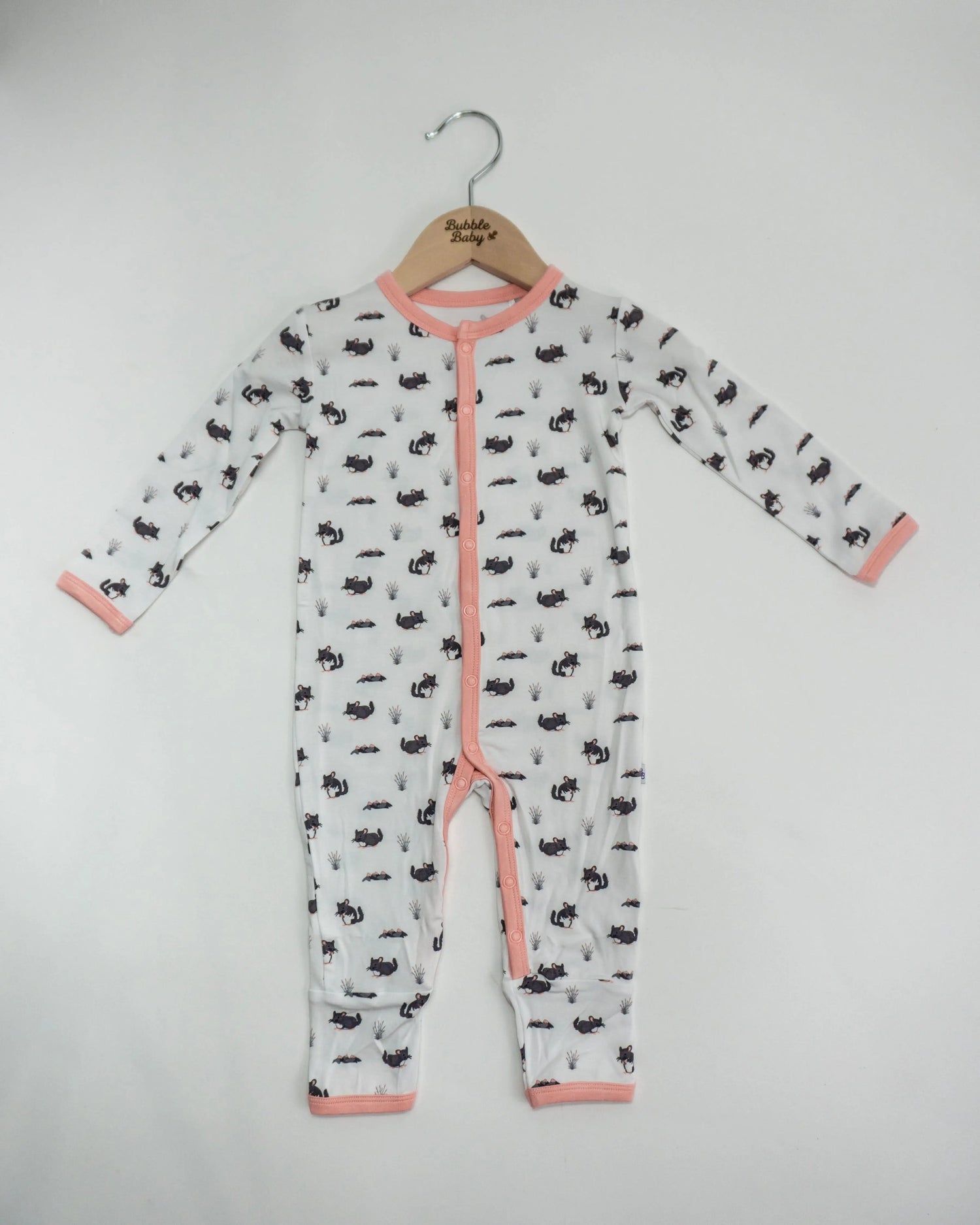 Chinchilla | Snap Romper - Baby & Toddler Clothing, Pink, Baby Products, Child, Clothing | Everetts Place