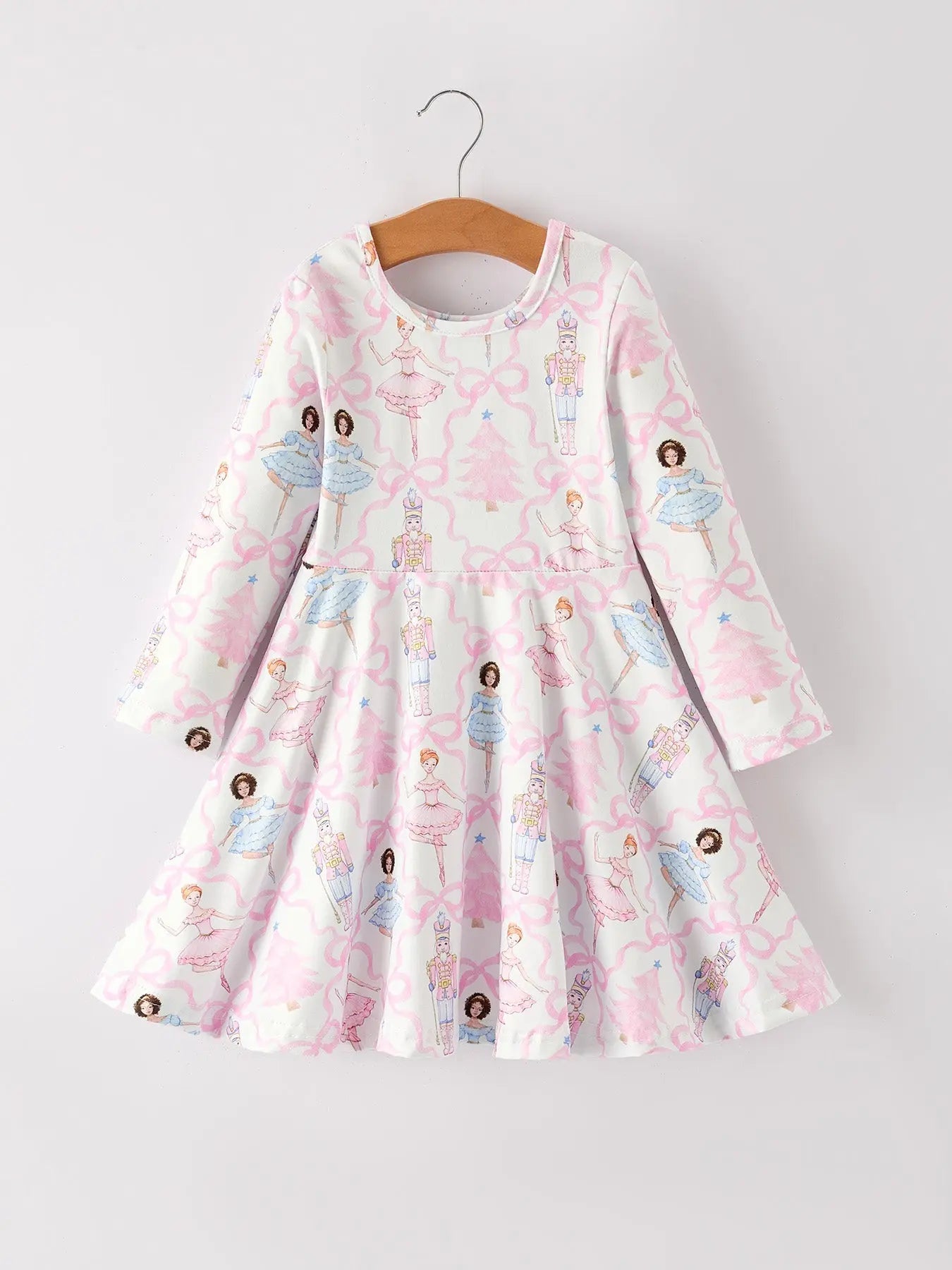 Christmas Ballerina And Nutcracker Girls Dress Rylee Faith Designs Everetts Place: Online Boutique