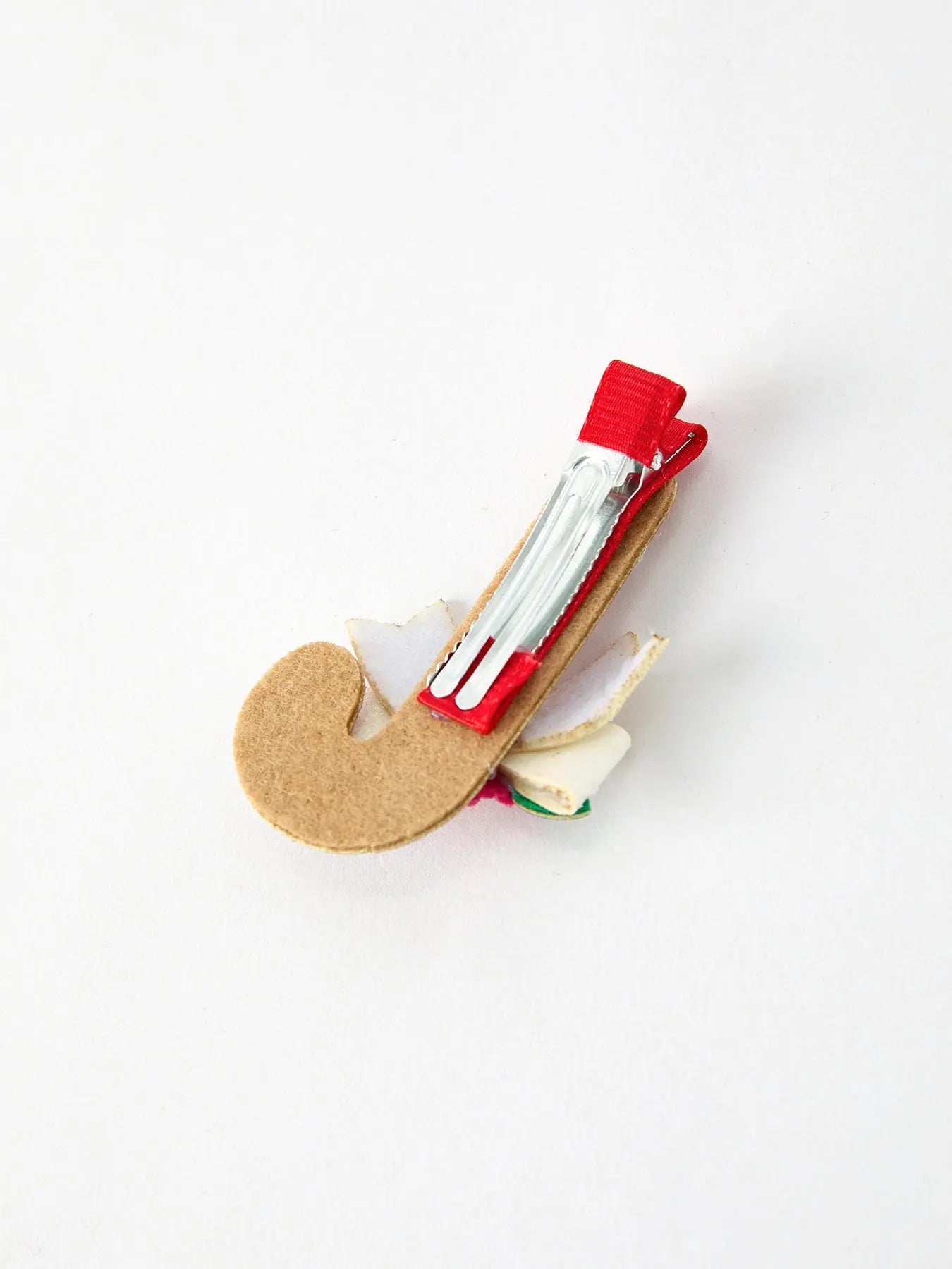 Christmas Candy Cane Girls Hair Clip Holiday Accessory for Kids Rylee Faith Designs Everetts Place: Online Boutique
